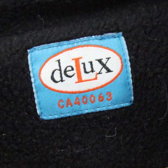 Delux Wool Jacket Kids Unisex Multicolor CANADA Full Zip Poler Fleece Lined - Picture 5 of 8